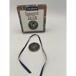 ❤️ Longaberger 1997‎ Inaugural Basket Tie‑On – NEW 🎀